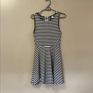 Black and white H&M dress